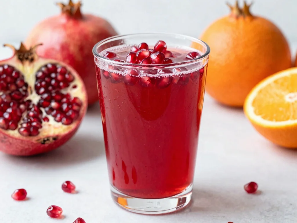 16 Liver Detox Juice Recipes for Cleansing - 11. Pomegranate Citrus Detox Juice 1