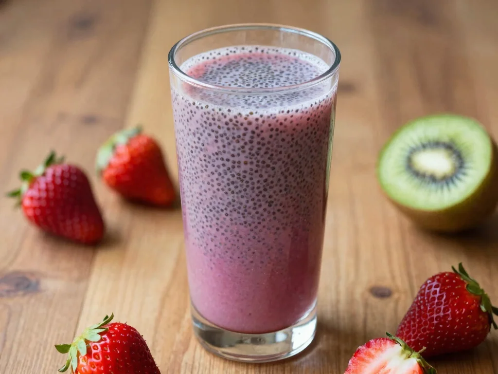 16 Liver Detox Juice Recipes for Cleansing - 12. Chia Seed Detox Juice 1