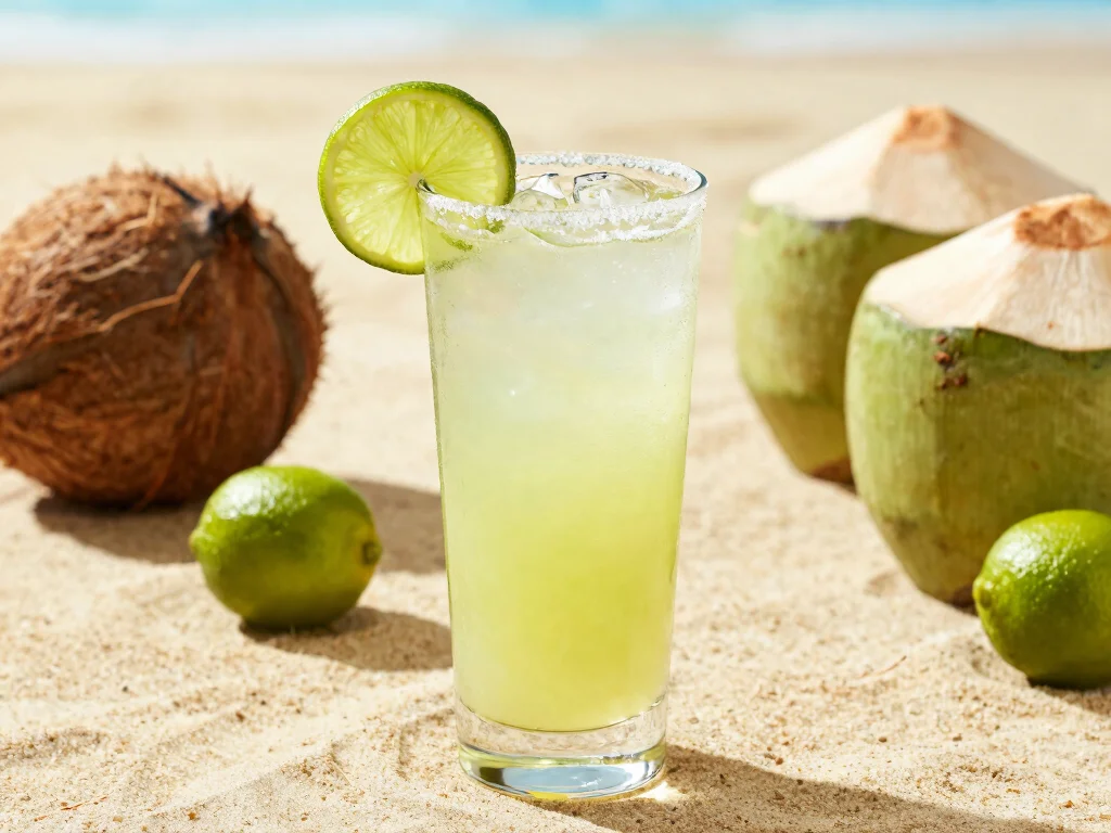 16 Liver Detox Juice Recipes for Cleansing - 14. Coconut Lime Detox Juice 1