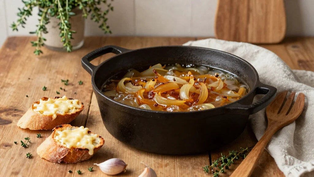 16 Rich & Comforting Vegetarian French Onion Soup Recipes