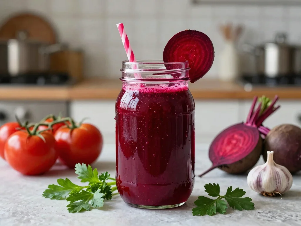 16 V8 Juice Recipes for Canning at Home - Beetroot V8 Juice 1