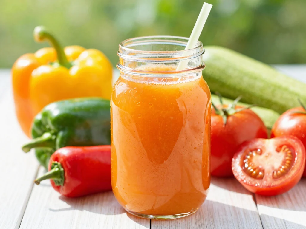 16 V8 Juice Recipes for Canning at Home - Summer Harvest V8 Juice 1