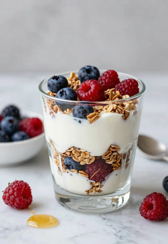 16 Vegetarian 1200-Calorie Meal Plans for Weight Loss - 9. Greek Yogurt Parfait 1