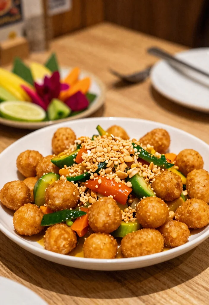 16 Vegetarian Tater Tot Casserole Recipes for Easy Dinners - 12. Thai Peanut Tater Tot Casserole 1