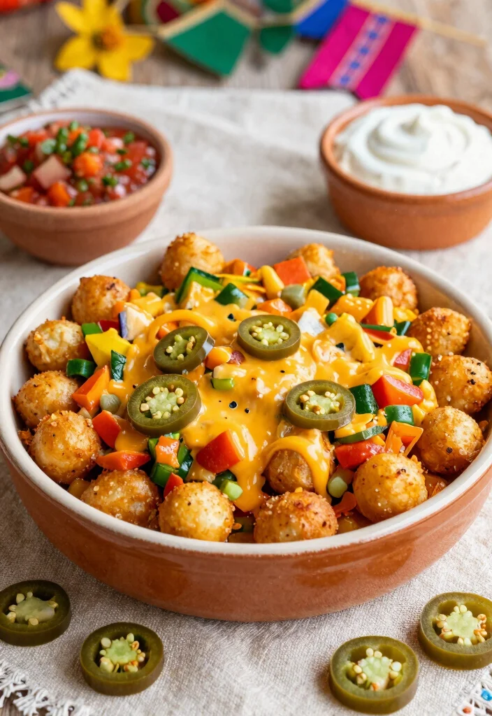 16 Vegetarian Tater Tot Casserole Recipes for Easy Dinners - 3. Mexican-Inspired Tater Tot Casserole 1