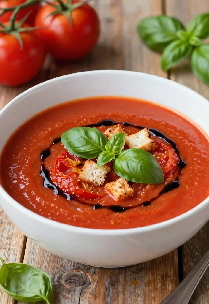 17 Delicious Vegetarian Italian Wedding Soup Recipes - 11. Roasted Tomato and Basil Wedding Soup 1