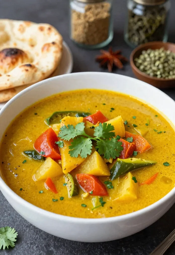 17 Delicious Vegetarian Italian Wedding Soup Recipes - 14. Curried Wedding Soup 1