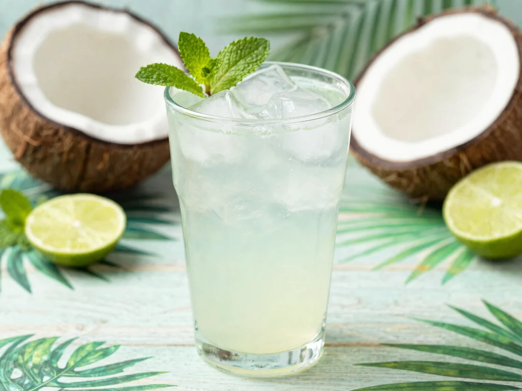 17 Energizing Moringa Smoothie & Juice Recipes to Fuel Your Day - 15. Moringa and Coconut Water Refreshing Juice 1