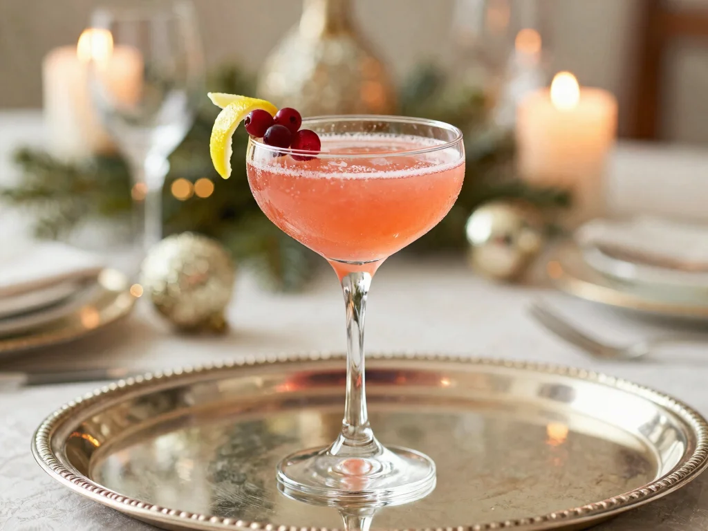 17 Festive French 75 with Cranberry Juice Recipes - 1. Classic French 75 with Cranberry Juice 1