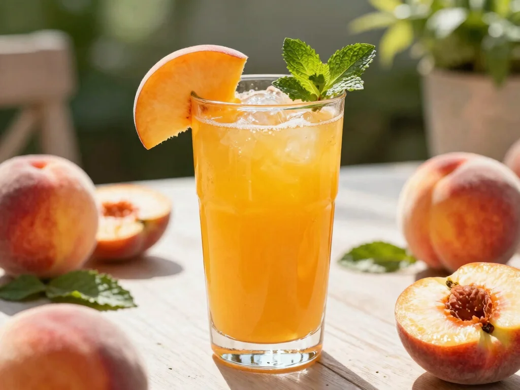 17 Juice Recipes for Business That Will Quench the Health-Conscious Thirst - 12. Peachy Keen Juice 1
