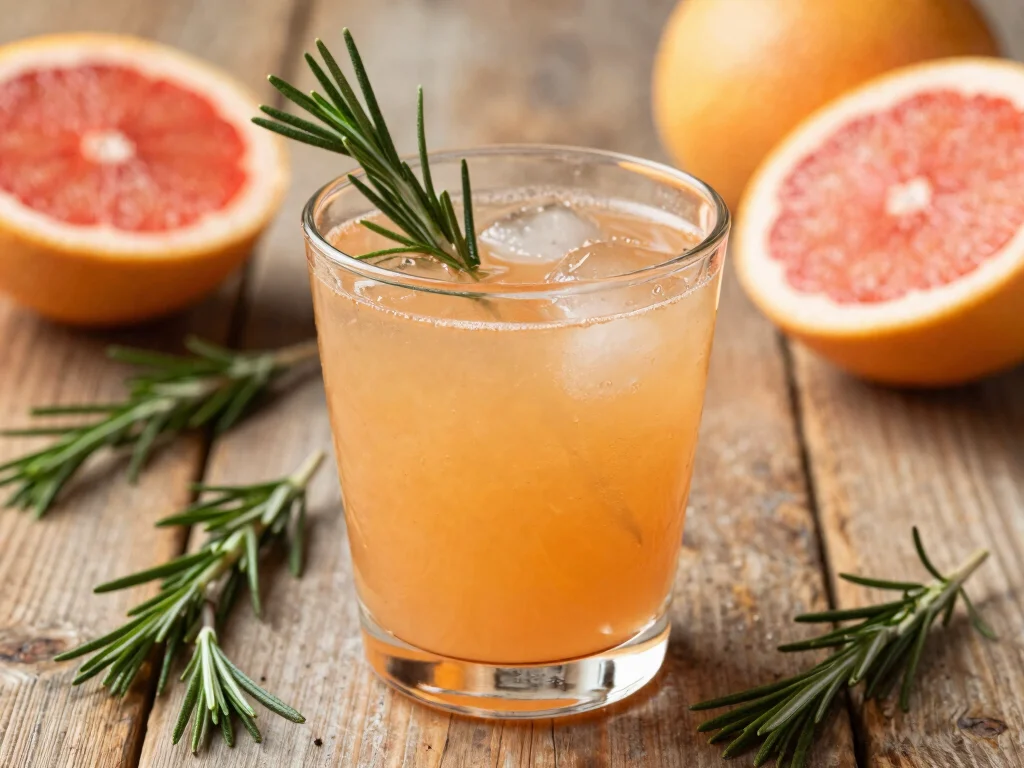 17 Juice Recipes for Business That Will Quench the Health-Conscious Thirst - 15. Grapefruit Rosemary Revitalizer 1