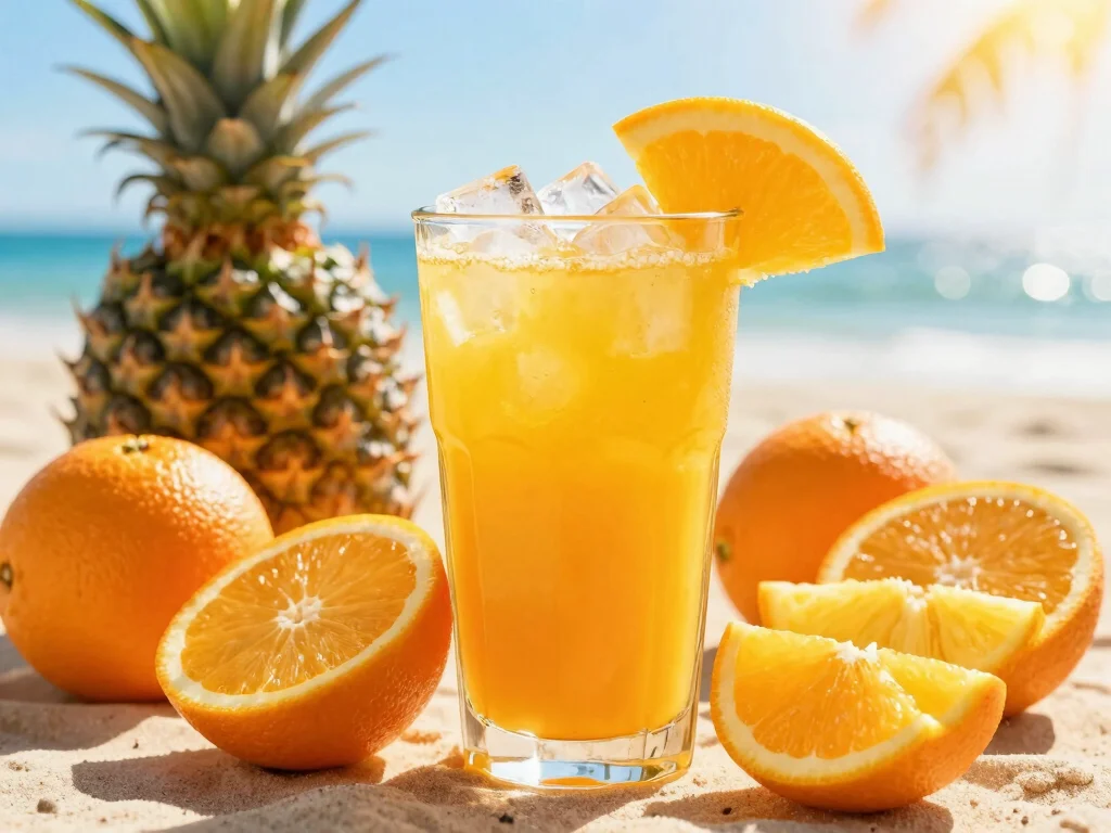 17 Juice Recipes for Business That Will Quench the Health-Conscious Thirst - 2. Tropical Citrus Bliss 1