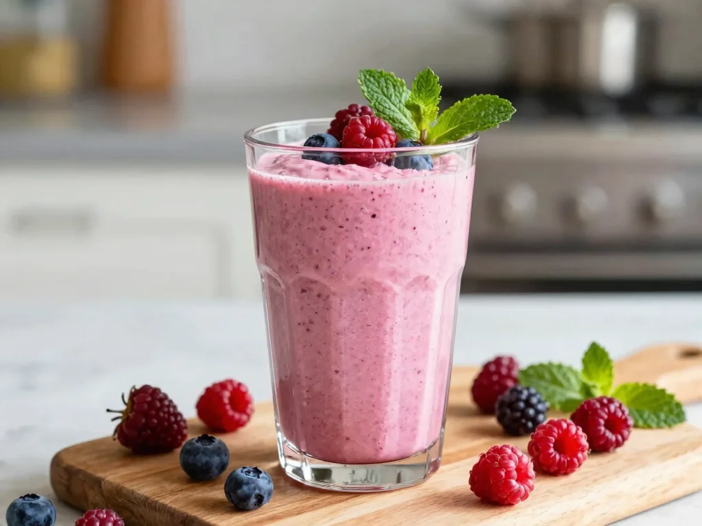 17 Juice Recipes for Business That Will Quench the Health-Conscious Thirst - 4. Berry Blast Smoothie 1