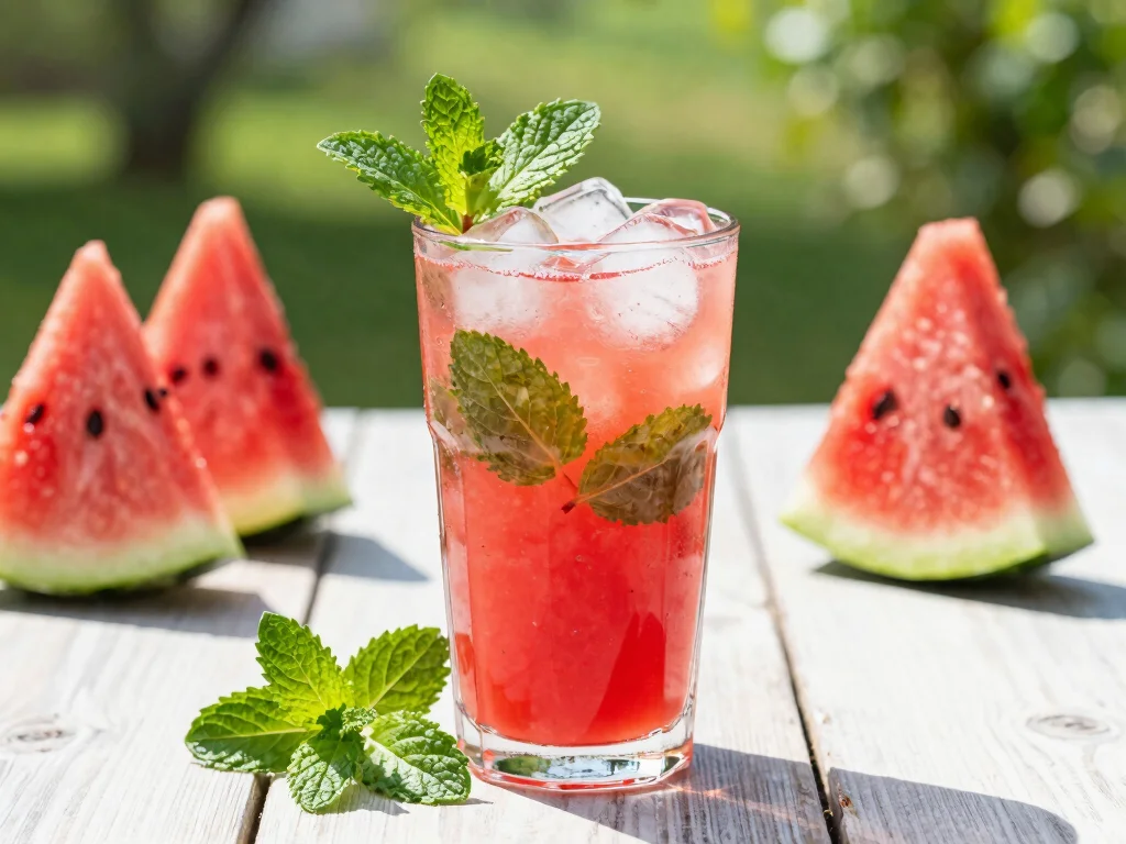 17 Juice Recipes for Business That Will Quench the Health-Conscious Thirst - 9. Watermelon Mint Refresher 1