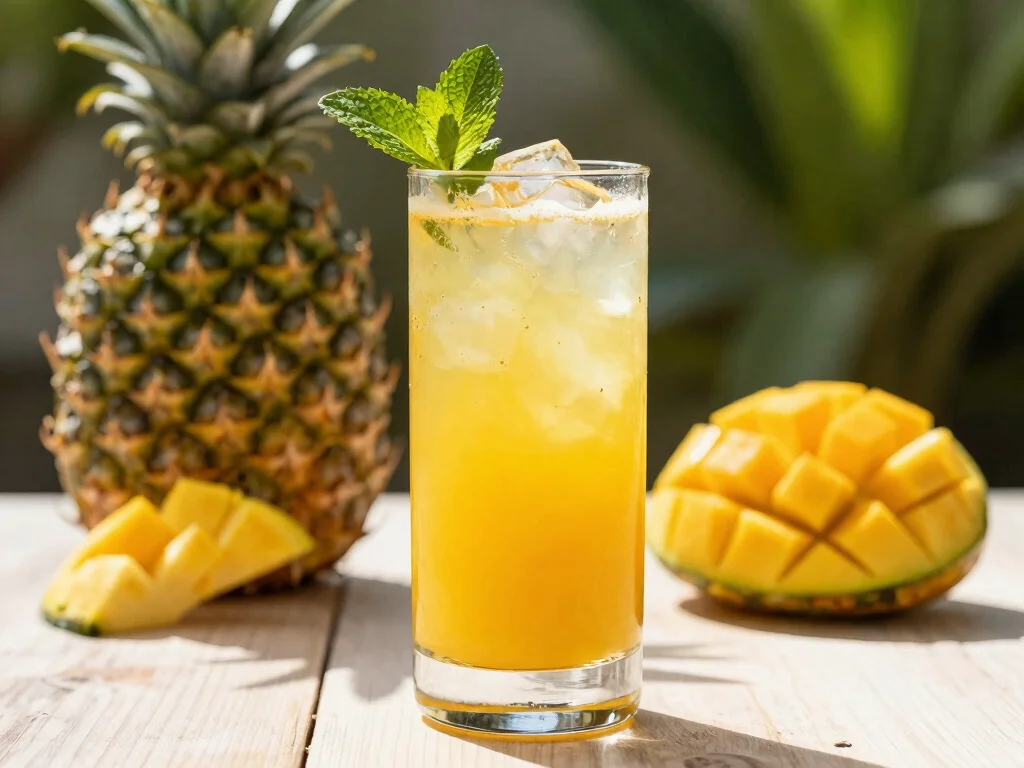 17 Juice Recipes for Immune System Boosting - 5. Tropical Immunity Elixir 1