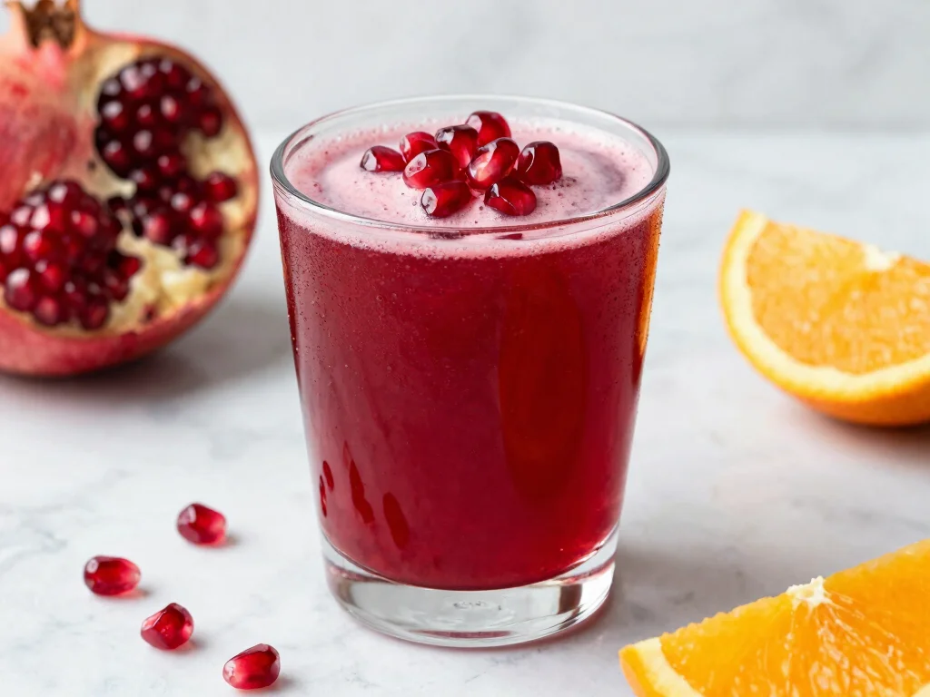 17 Juice Recipes for Immune System Boosting - 7. Pomegranate Power Juice 1