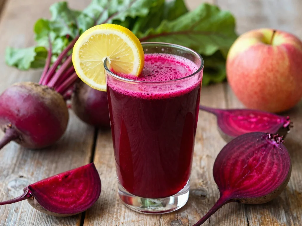 17 Low Carb Juice Recipes for Keto & Dieting - 3. Beetroot Blast Juice 1