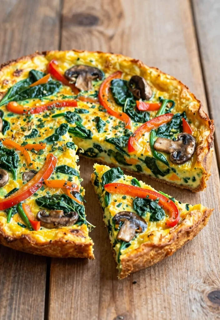 17 Low-Carb Vegetarian Keto Meal Plans That Actually Work - 11. Low-Carb Vegetable Frittata 1