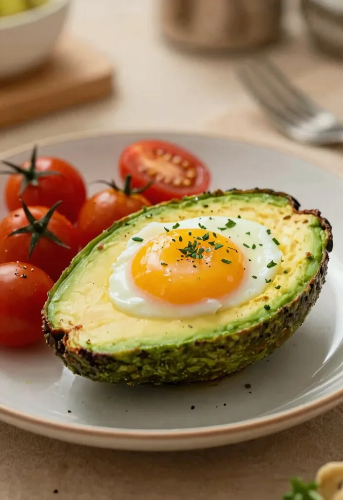 17 Low-Carb Vegetarian Keto Meal Plans That Actually Work - 17. Baked Avocado Eggs 1