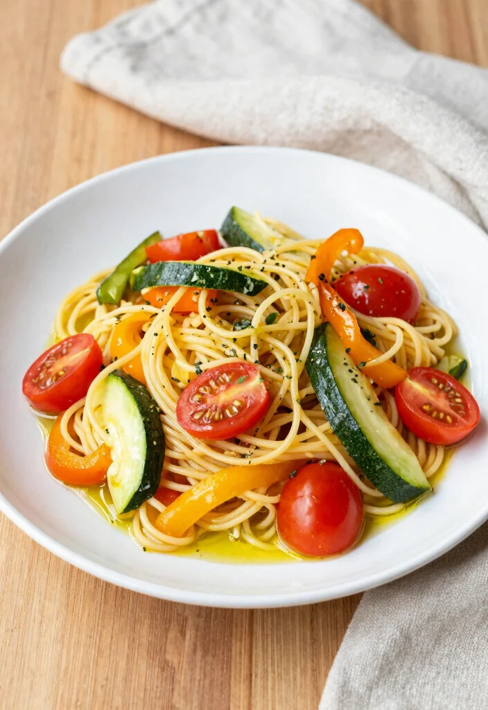 17 Low-Carb Vegetarian Keto Meal Plans That Actually Work - 6. Spaghetti Squash Primavera 1