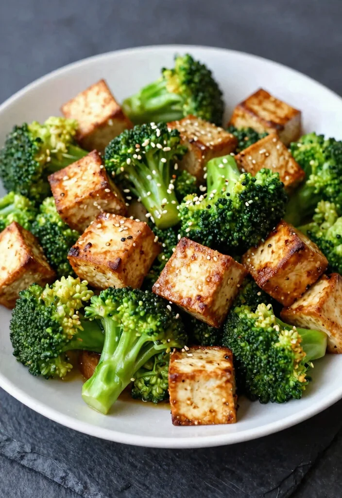 17 Low-Carb Vegetarian Keto Meal Plans That Actually Work - 7. Tofu and Broccoli Stir-Fry 1