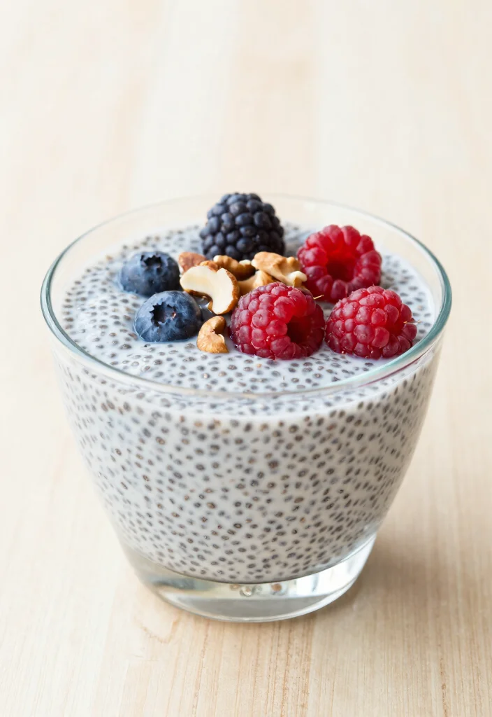 17 Low-Carb Vegetarian Keto Meal Plans That Actually Work - 8. Chia Seed Pudding 1