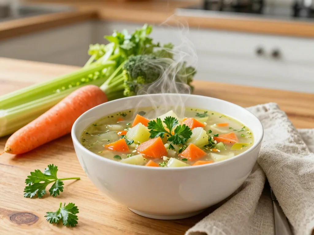 17 Recipes with V8 Juice for Busy Days - 1. V8 Vegetable Soup 1