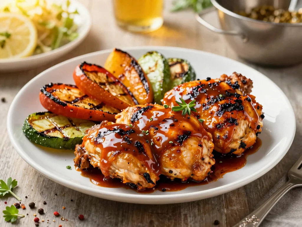 17 Recipes with V8 Juice for Busy Days - 4. V8 BBQ Chicken 1