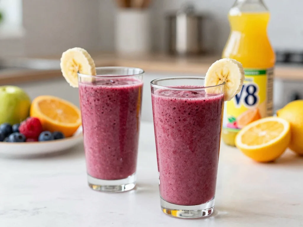 17 Recipes with V8 Juice for Busy Days - 7. V8 Smoothie 1