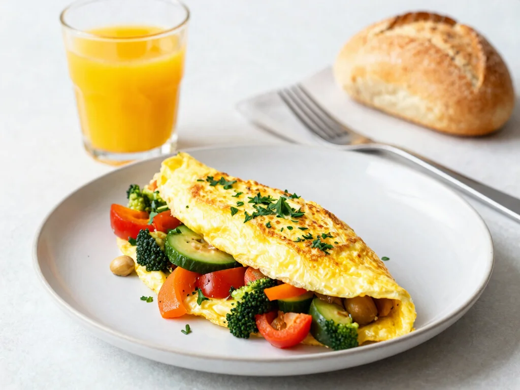 17 Recipes with V8 Juice for Busy Days - 9. V8 Omelet 1
