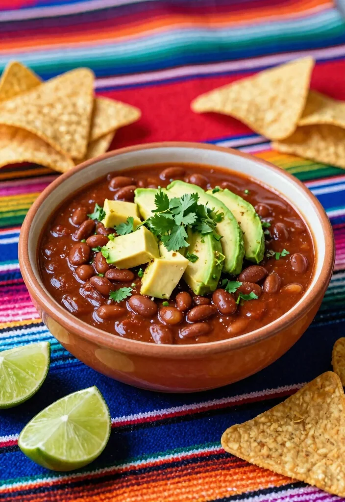 17 Tasty Vegetarian 15-Bean Soup Recipes to Warm the Soul - 11. Mexican 15-Bean Chili 1