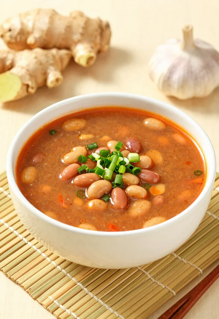 17 Tasty Vegetarian 15-Bean Soup Recipes to Warm the Soul - 13. Asian-Inspired 15-Bean Soup 1
