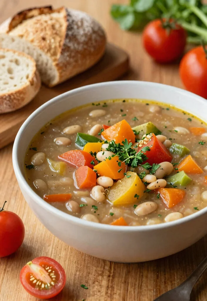 17 Tasty Vegetarian 15-Bean Soup Recipes to Warm the Soul - 8. Rustic 15-Bean Minestrone 1