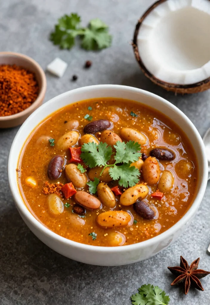 17 Vegetarian 15-Bean Soup Recipes for Cozy Weeknights - 13. Indian-Spiced 15-Bean Soup 1