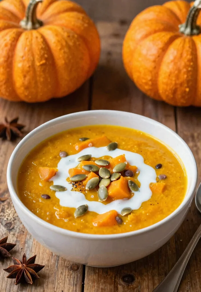 17 Vegetarian 15-Bean Soup Recipes for Cozy Weeknights - 15. Curried Pumpkin and 15-Bean Soup 1