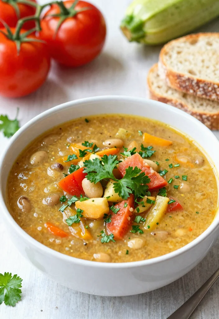 17 Vegetarian 15-Bean Soup Recipes for Cozy Weeknights - 4. Mediterranean-Inspired 15-Bean Soup 1