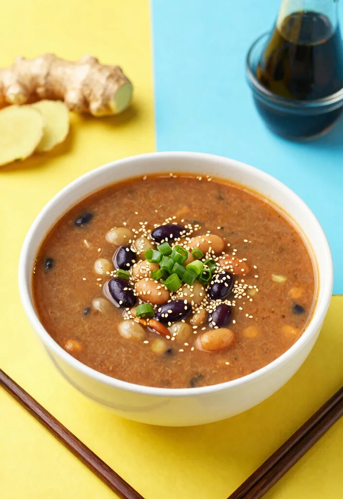 17 Vegetarian 15-Bean Soup Recipes for Cozy Weeknights - 7. Asian-Inspired 15-Bean Soup 1