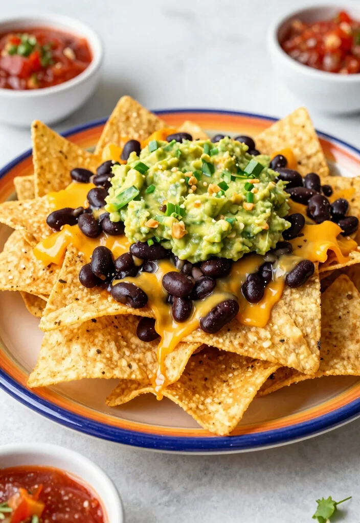 17 Vegetarian Fast-Food Options You Can Order Anywhere - 11. Loaded Veggie Nachos 1