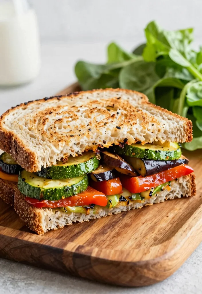 17 Vegetarian Fast-Food Options You Can Order Anywhere - 17. Roasted Vegetable Sandwich 1