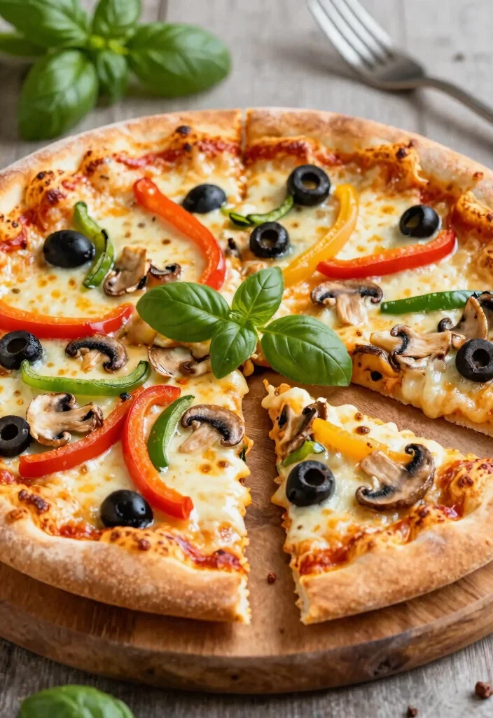 17 Vegetarian Fast-Food Options You Can Order Anywhere - 4. Veggie Pizza Slices 1