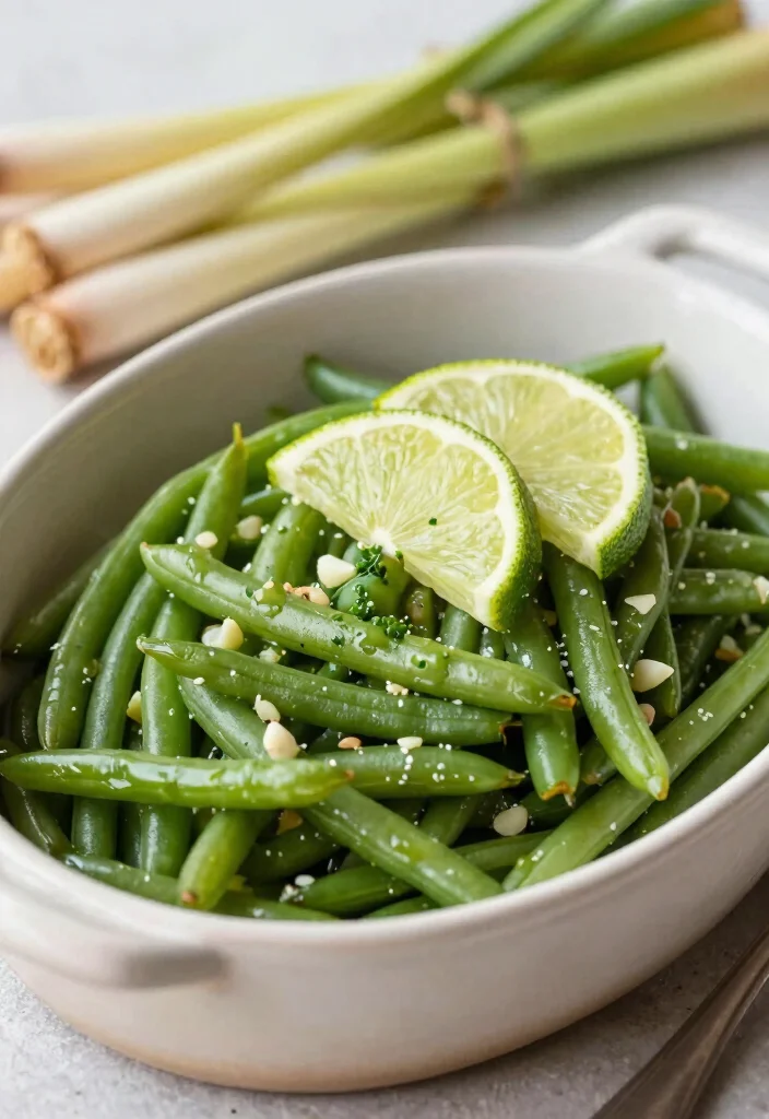 17 Vegetarian Green Bean Casserole Recipes Everyone Will Love - 16. Lemongrass Green Bean Casserole 1