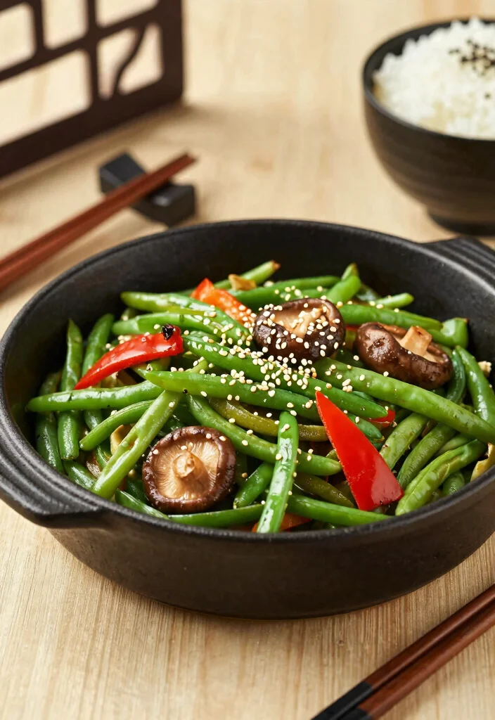 17 Vegetarian Green Bean Casserole Recipes Everyone Will Love - 4. Asian-Inspired Green Bean Casserole 1