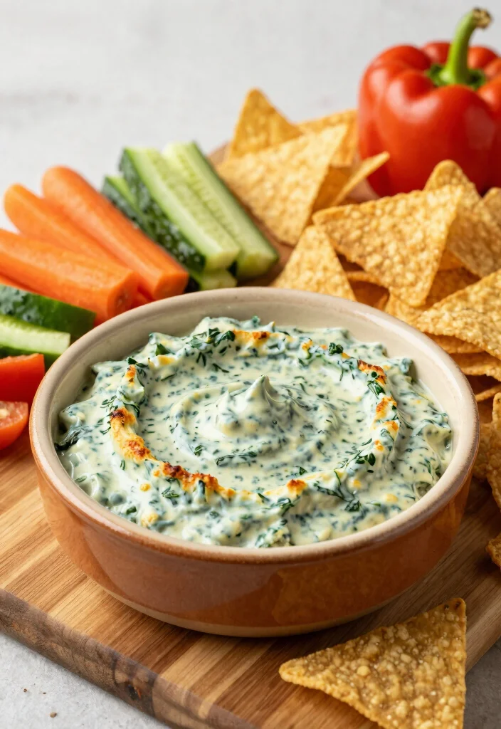 17 Vegetarian Party Appetizers That Impress Every Guest - 2. Spinach and Artichoke Dip 1