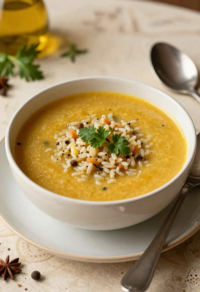 18 Creamy Vegetarian Wild Rice Soup Recipes to Warm You Up - 10. Curried Wild Rice Soup 1
