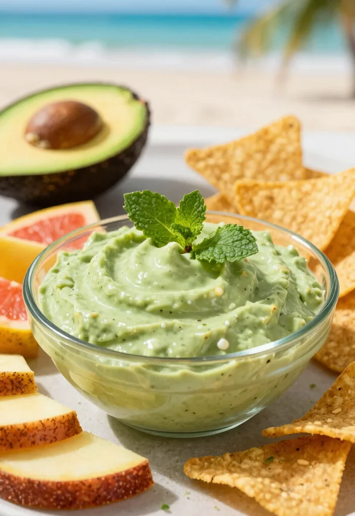 18 Delicious Vegetarian 7-Layer Dip Ideas for Parties - 18. Chilled Avocado and Coconut Dip 1