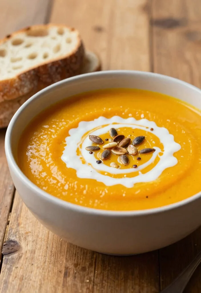 18 Easy Vegetarian Dinner Recipes for Two - 18. Butternut Squash Soup 1
