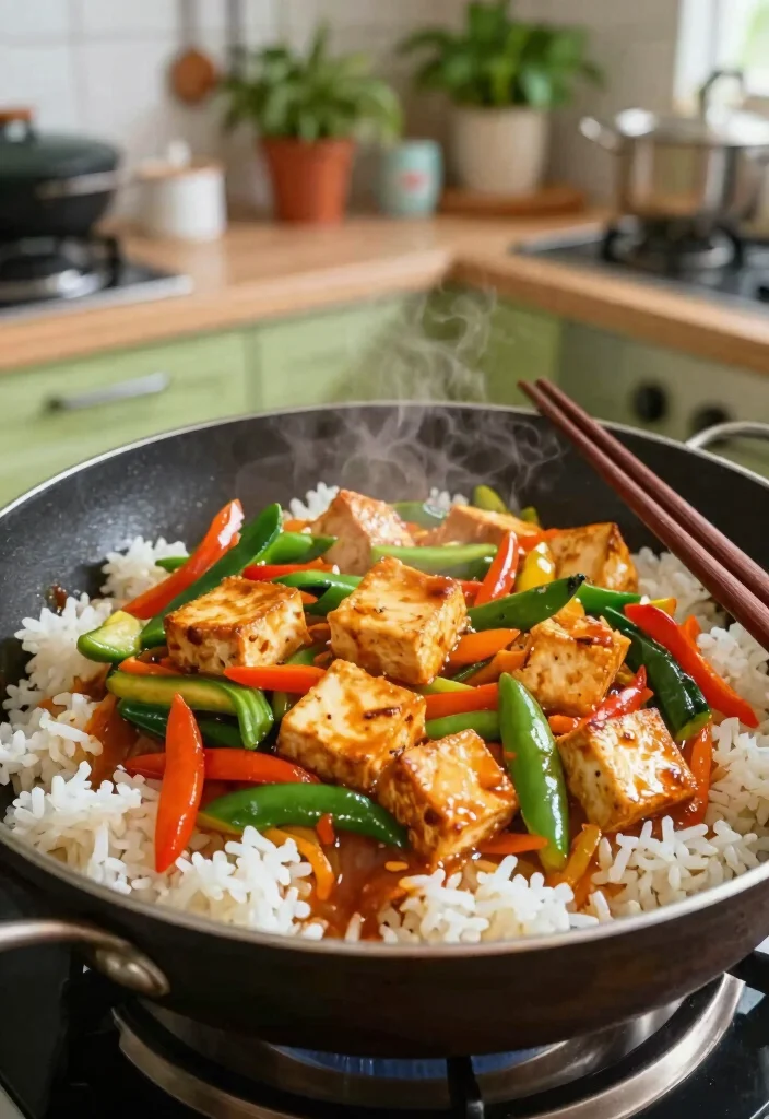 18 Easy Vegetarian Dinner Recipes for Two - 5. Vegetable Stir-Fry with Tofu 1