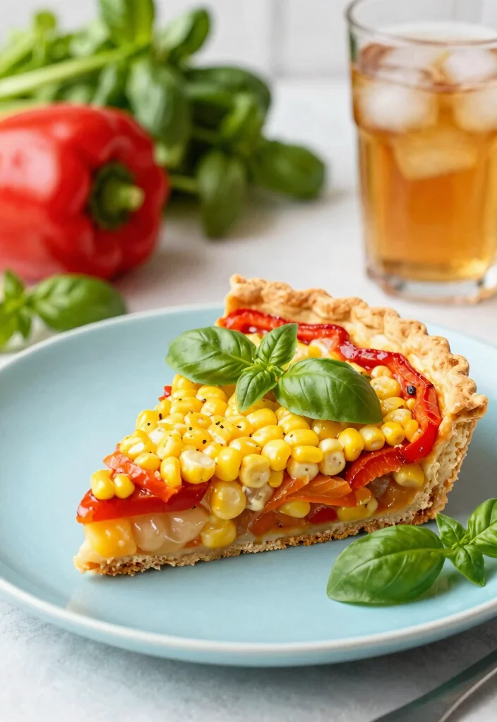 18 Easy Vegetarian Quiche Recipes for Any Meal - 8. Bell Pepper and Corn Quiche 1