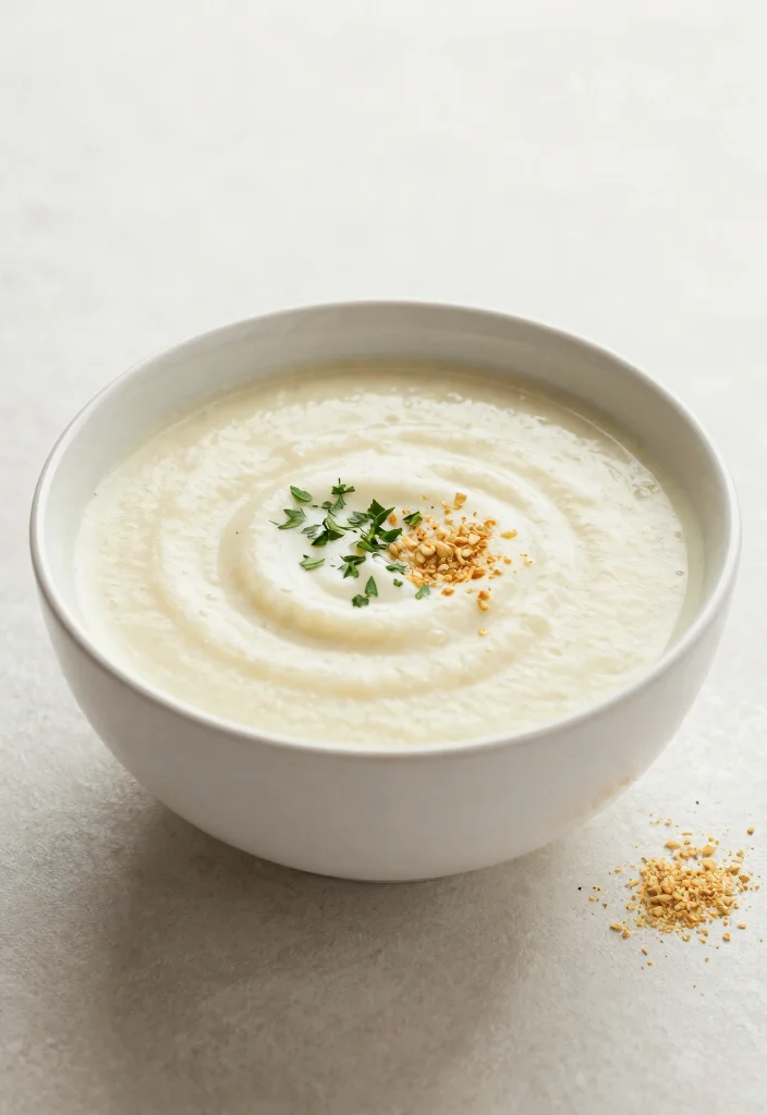18 Healthy Vegetarian Vegetable Soup Recipes for Every Season - 12. Creamy Cauliflower Soup 1