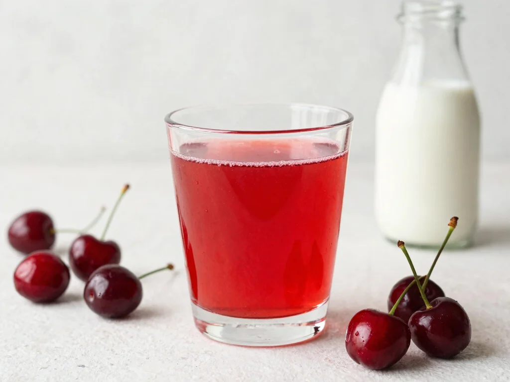 18 Hormone Balance Juice Recipes (Naturally Support Health) - 14. Cherry Almond Juice 1